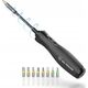 Wiha Wiha Zai home e-screwdriver, screwdriver (black, Li-Ion battery 3.6V 1.5Ah, 8 bits and extension)