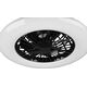 Wentylator Trio RL Wentylator sufitowy z lampą LED STRALSUND R62522132 czarny