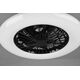 Wentylator Trio RL Wentylator sufitowy z lampą LED STRALSUND R62522132 czarny