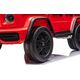 Pojazd Mercedes Benz G63 AMG XXL STRONG MP4 Czerwony