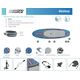 Bestway Zestaw Deska SUP z oparciem Hydro-Force 2w1 305cmx84cmx15cm 6532B EDUKAMP