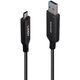 Lindy 43397 kabel USB USB 3.2 Gen 1 (3.1 Gen 1) 50 m USB A USB C Czarny