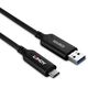 Lindy 43397 kabel USB USB 3.2 Gen 1 (3.1 Gen 1) 50 m USB A USB C Czarny