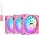 Thermaltake CT140 EX Reverse Fan Pink 3 Pack ARGB Sync