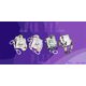 Bag charm handstrap Nimmy New Big Eye Cute Pets 2.0 gray