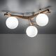TK Lighting Sheron 5308 plafon lampa sufitowa 3x6W G9 biały/sosna