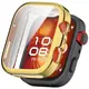 Etui z osłoną ekranu Bizon Case Watch Felipe do Huawei Watch Fit 4 Pro złote