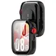 Etui ze szkłem do zegarka Bizon Case+Glass Watch do Huawei Watch Fit 4 czarne