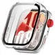 Etui ze szkłem do zegarka Bizon Case+Glass Watch do Huawei Watch Fit 4 przezroczyste