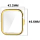 Etui z osłoną ekranu Bizon Case Watch Felipe do Huawei Watch Fit 4 Pro złote