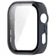 Etui ze szkłem do zegarka Bizon Case+Glass Watch do Huawei Watch Fit 4 Pro niebieskie