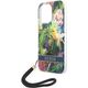 Guess Etui Guess do iPhone 14 Pro Max 6,7" niebieski/blue hardcase Flower Strap