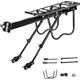 Aptel BAGAŻNIK rowerowy tylny 36x14cm aluminiowy czarny RW43