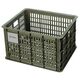 Kosz na kierownicę/bagażnik BASIL BICYCLE CRATE M, 29.5L, recycled synthetic, moss green (NEW)