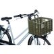 Kosz na kierownicę/bagażnik BASIL BICYCLE CRATE M, 29.5L, recycled synthetic, moss green (NEW)