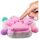 Gniotek Kocia Łapka Antystresowa Sensoryczna Squishy Gwiazdki Różowy