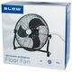 Wentylator podłogowy 12"/30cm 70W cyrkulator CZARNY
