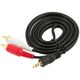 AK233A Kabel jack 3,5mm-2xrca cinch       1,25m