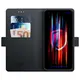 Etui z klapką 3MK Wallet Case do Motorola Moto G35 5G czarny