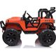 LeanToys Auto na akumulator Jeep JC666 Pomarańczowy