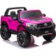 LeanToys Auto Na Akumulator Toyota Hilux Różowy
