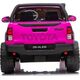LeanToys Auto Na Akumulator Toyota Hilux Różowy