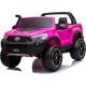 LeanToys Auto Na Akumulator Toyota Hilux Różowy