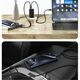 USAMS Kabel  USB-C na USB-C set 30szt.   60W 1,2m pleciony SJ724ZJ01 (US-SJ724 ) SET 30PCS