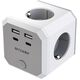 Kostka zasilająca BlitzWolf BW-EC2 8-in-1 (4xAC / 2 x USB-A / 2 x USB-C)