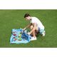 Amazon Bestway Basen Stelażowy dla dzieci z zadaszeniem Steel Pro UV Careful 8' x 20/2.44m x 51cm 56432