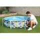Amazon Bestway Basen Stelażowy dla dzieci z zadaszeniem Steel Pro UV Careful 8' x 20/2.44m x 51cm 56432