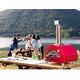 Φορητός φούρνος πίτσας Alfa Forni Linea Moderno Antique Red