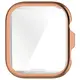 Etui z osłoną ekranu Bizon Case Watch Felipe do Huawei Watch Fit 4 Pro różowozłote
