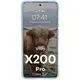 Pancerne etui Bizon Case Tur do Vivo X200 Pro jasnoniebieskie
