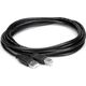 Kabel USB Hosa USB-A - USB-B 0.91 m Czarny (USB-203AB)