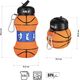 NILS NC4104 KUBEK SILIKONOWY SKŁADANY 550 ML BASKETBALL