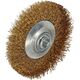 DRAUMET DRAUMET Szczotka kątowa mosiądzowana z gwintem M14 120 25 one size