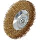 DRAUMET DRAUMET Szczotka kątowa mosiądzowana z gwintem M14 120 25 one size