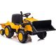 Lean Cars Traktor Na Akumulator Z Przyczepą S617 Żółty