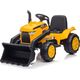 Lean Cars Traktor Na Akumulator Z Przyczepą S617 Żółty