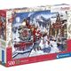 Clementoni CLE puzzle 500 Christmas Train Station 81502