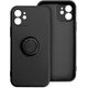 Θήκη SILICONE RING για XIAOMI Redmi Note 14 4G (GLOBAL - 164,84mm x 78,15mm x 8,16mm) μαύρο