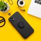 Θήκη SILICONE RING για XIAOMI Redmi Note 14 4G (GLOBAL - 164,84mm x 78,15mm x 8,16mm) μαύρο