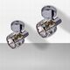 Φωτιστικό τοίχου KRIS Venus KR 373-1W Kinkiet 1x40W E14 χρώμιο