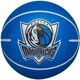Μπάλα Μίνι Wilson NBA Dribbler Dallas Mavericks WTB1100PDQDAL Μπλε One size