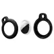 Etui Tech-Protect Rough Apple Airtag Black [4 PACK]