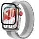 Szkło hybrydowe Bizon Glass Watch Edge Hybrid dla Huawei Watch Fit 4 czarne