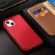 Dux Ducis Etui DUX DUCIS Hivo - skórzane portfelik do Apple iPhone 15 brązowe