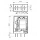 Βιομηχανικό ρελέ 2P 5A 24V DC R2M-2012-23-1024 617171 Relpol.