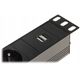 LISTWA ZASILAJĄCA PD-6/R-USB